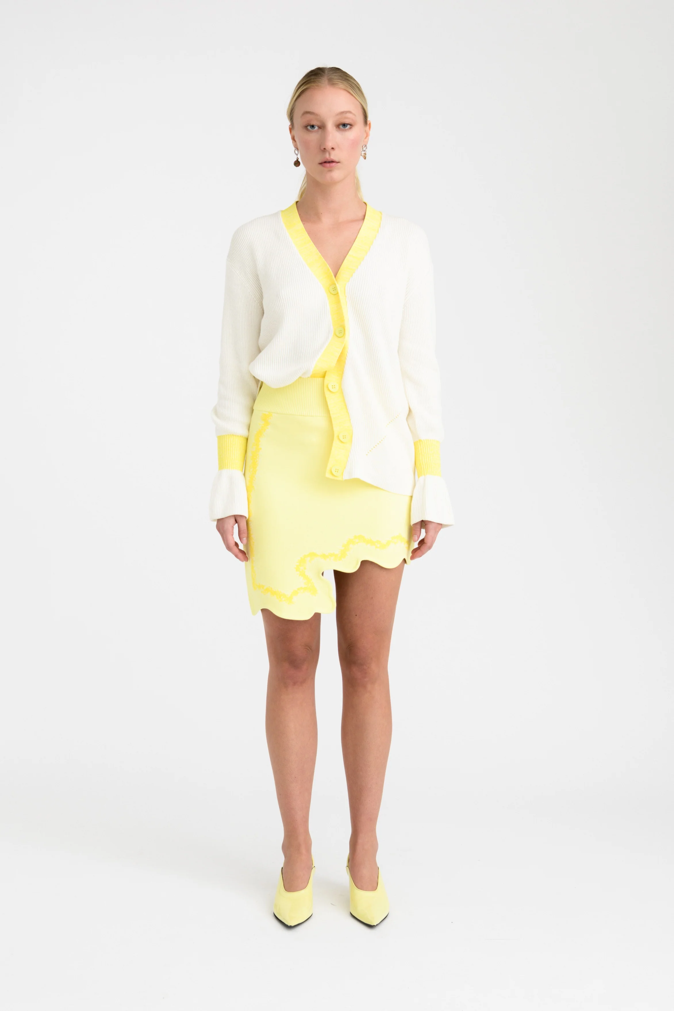 AMY CASHMERE COTTON OVERSIZED CARDIGAN - Image 2