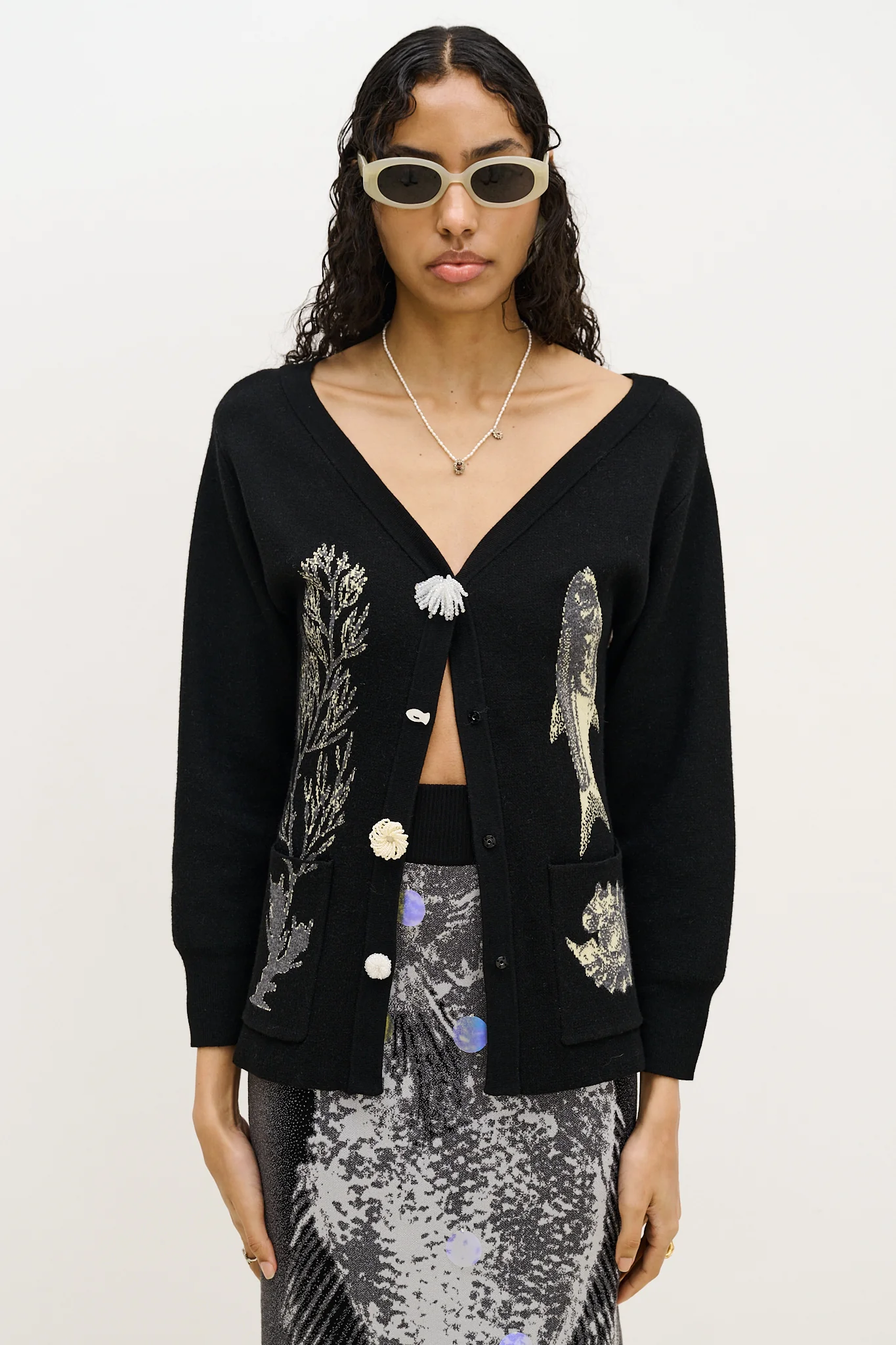 BASA MERINO WOOL CARDIGAN