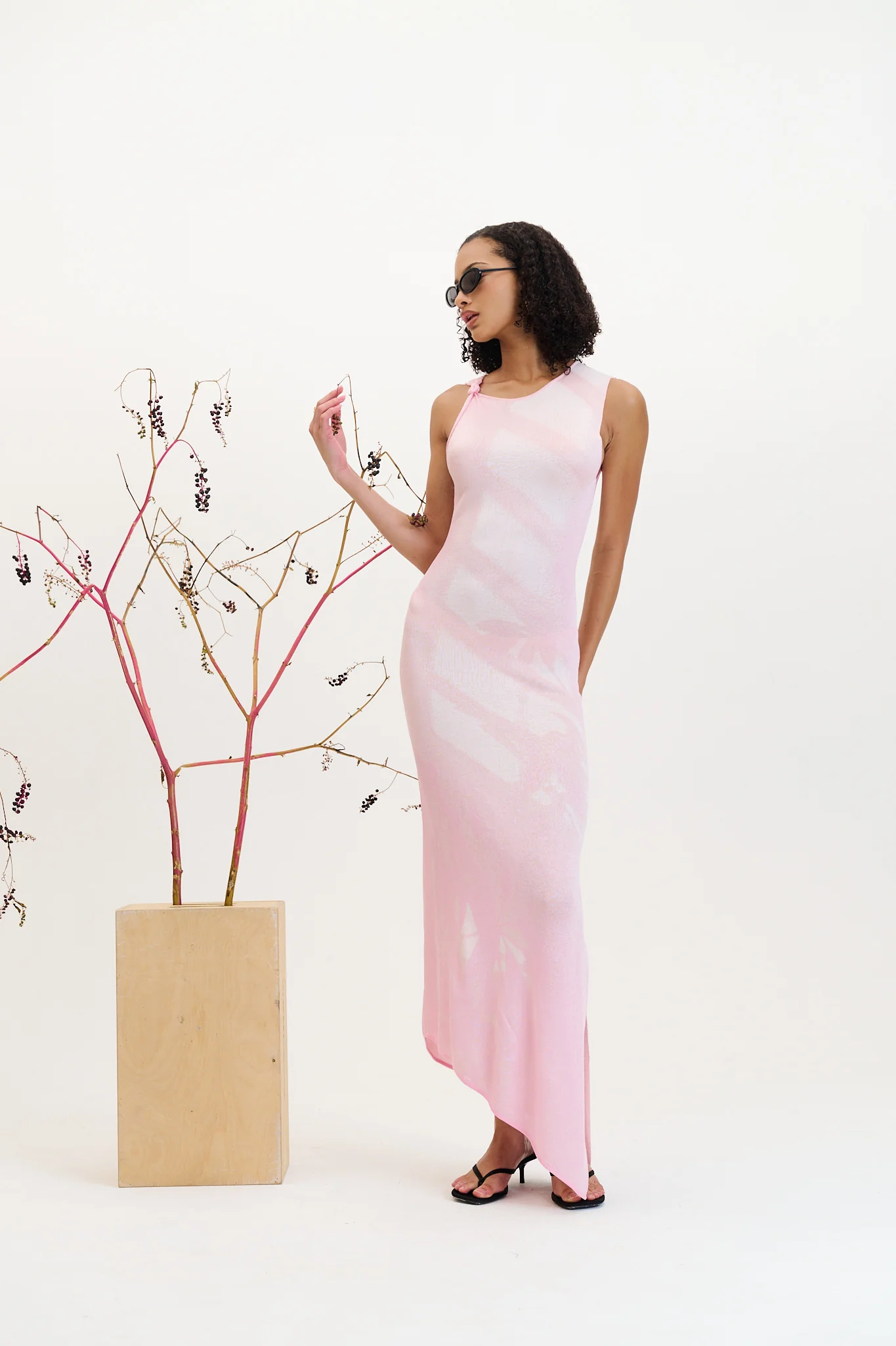 CEDAR WINDOW PRINT TANK DRESS