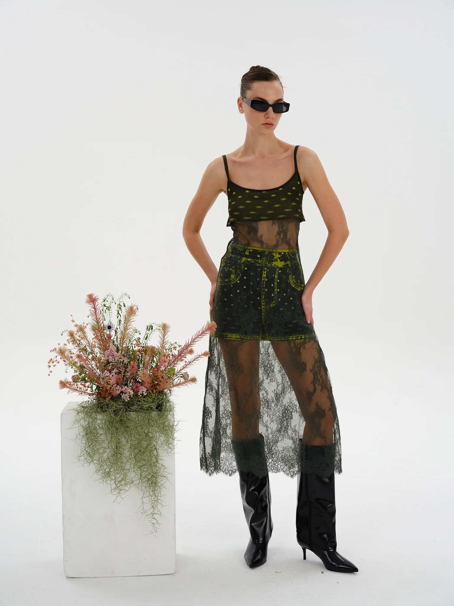 DAISY MIXED MEDIA TANK TOP - Image 5