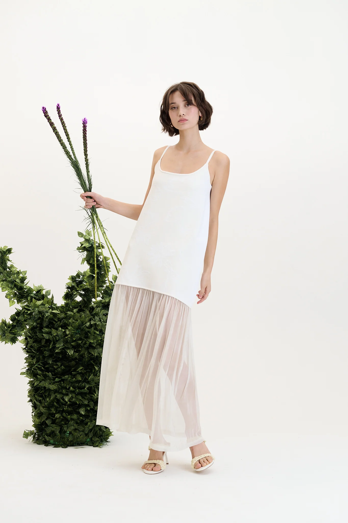 GINGER FLOWER PRINT TANK DRESS