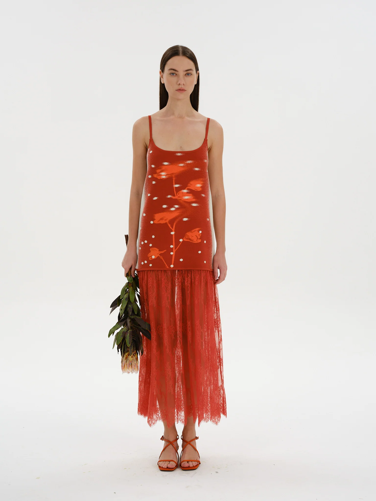 GINGER MIXED MEDIA TANK DRESS - Image 3