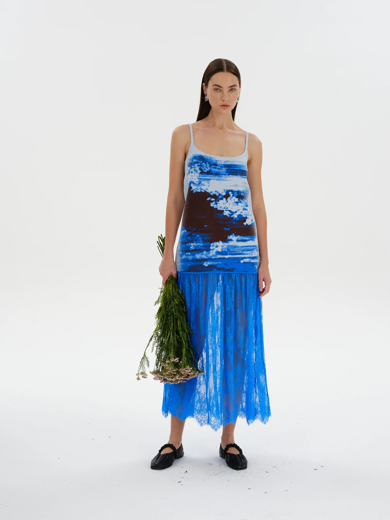 GINGER MIXED MEDIA TANK DRESS - Image 4