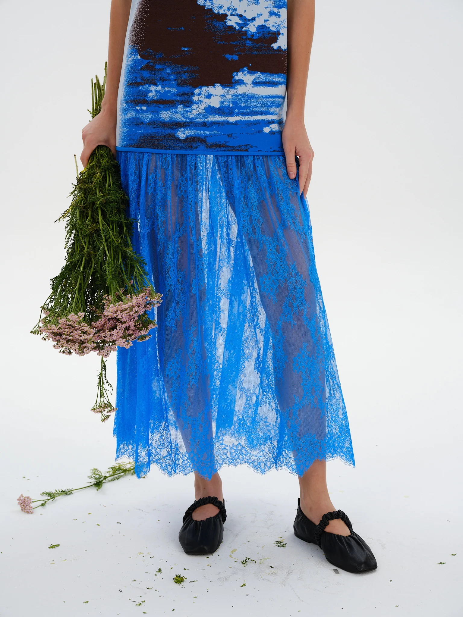 GINGER MIXED MEDIA TANK DRESS - Image 6