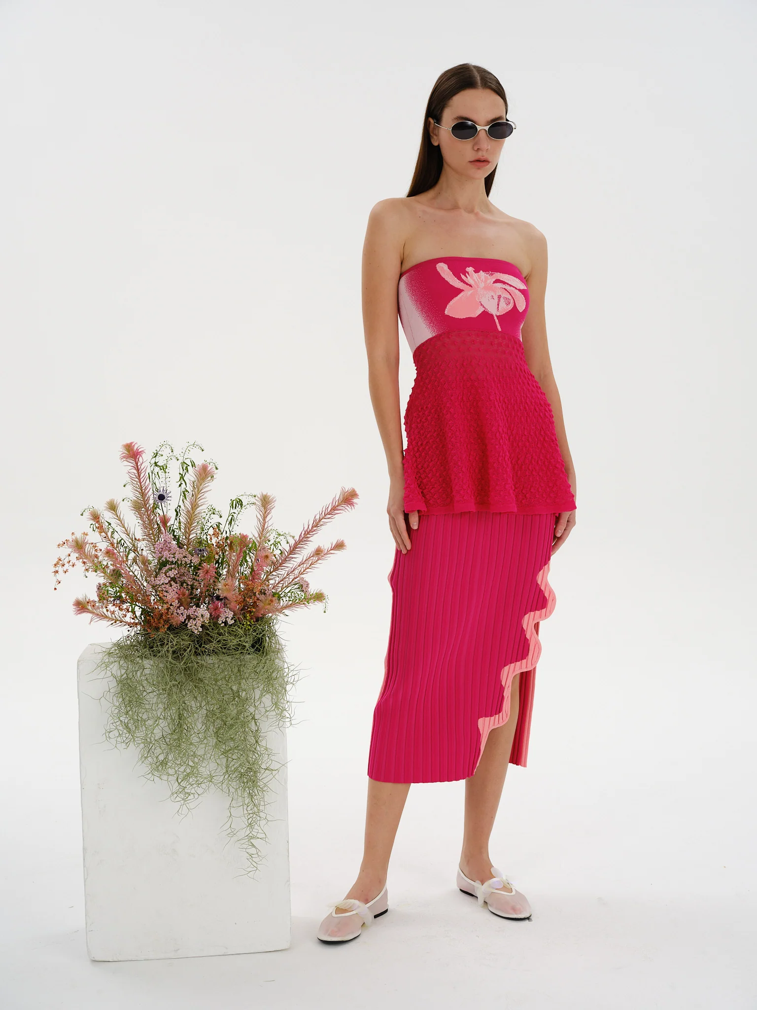 JELA PLEATED MIDI SKIRT - Image 4