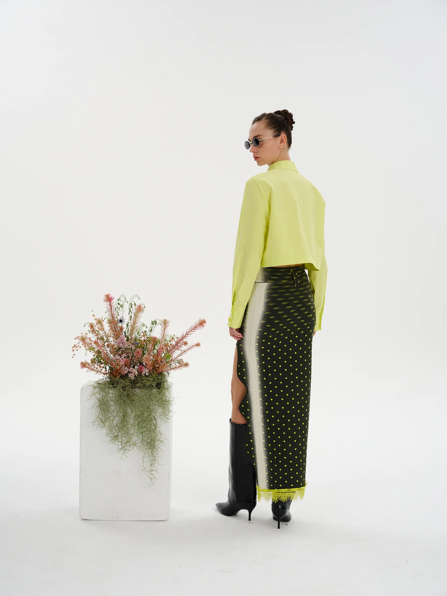 NALA COTTON CROPPED SHIRT - Image 5
