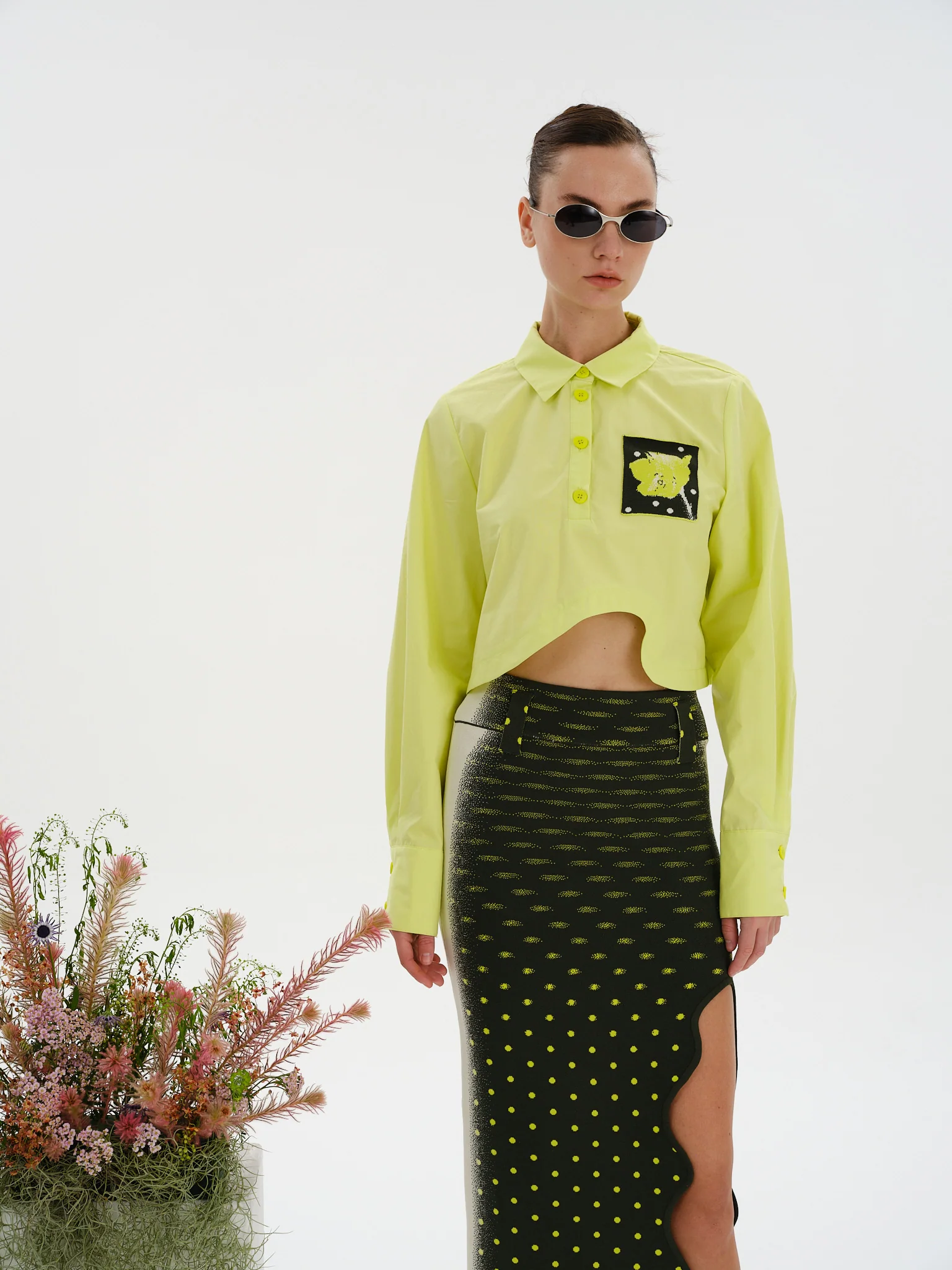 NALA COTTON CROPPED SHIRT - Image 6