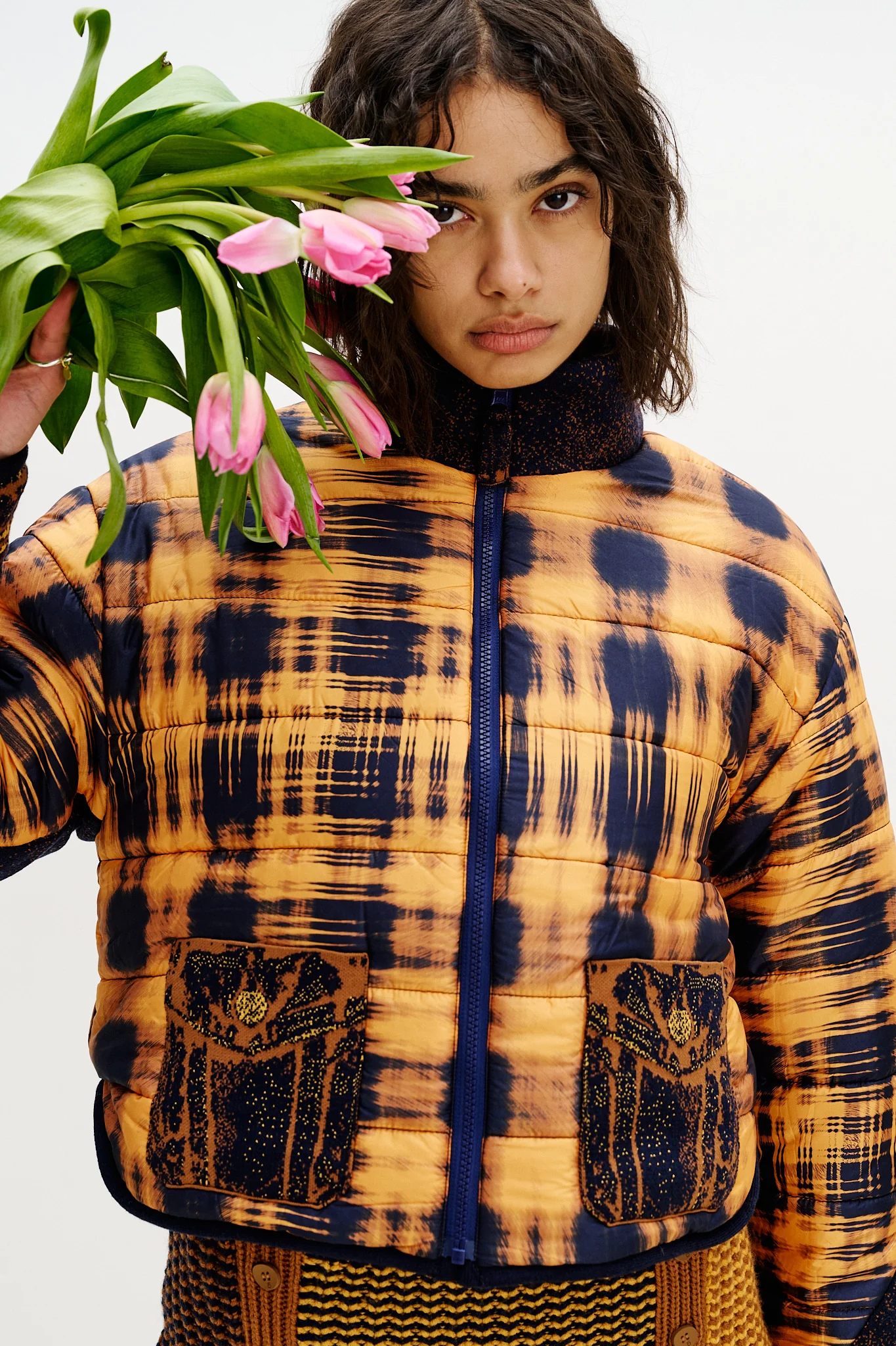 ORORO REVERSIBLE QUILTED JACKET