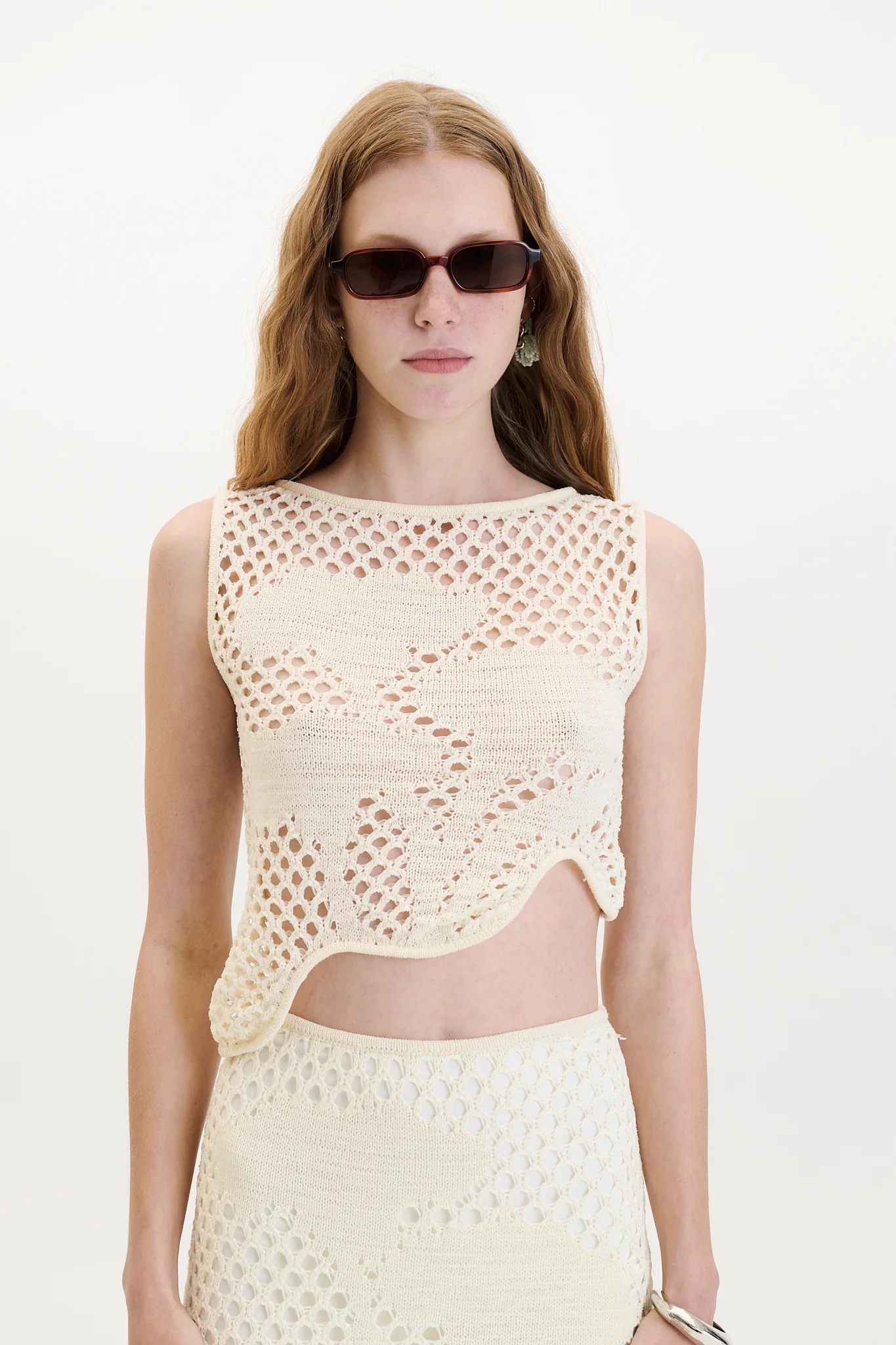 PERRY CROCHET TANK TOP