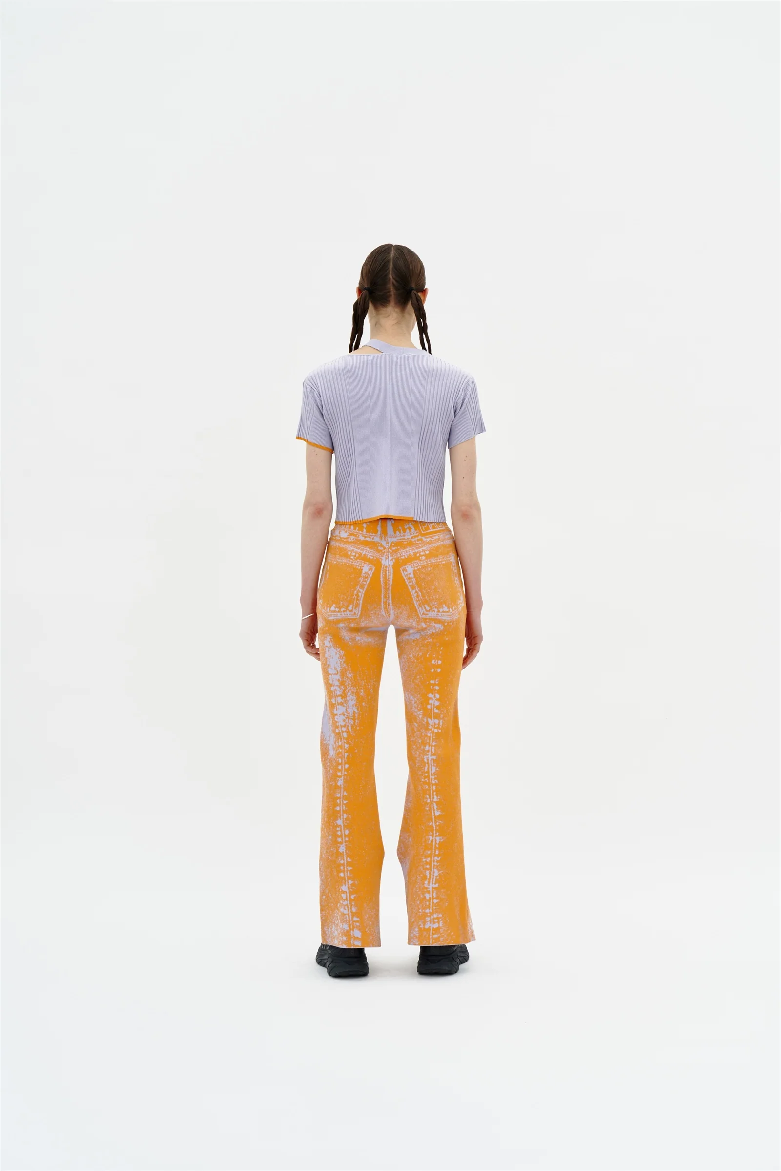 SYKES MIXED RIB CROPPED TOP - Image 4